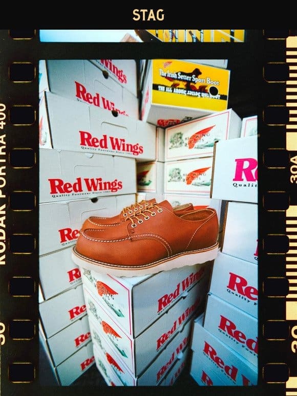 The New Red Wing Moc Oxford