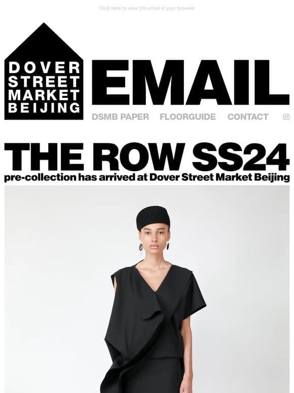 The Row SS24 pre-collection has arrived at Dover Street Market Beijing