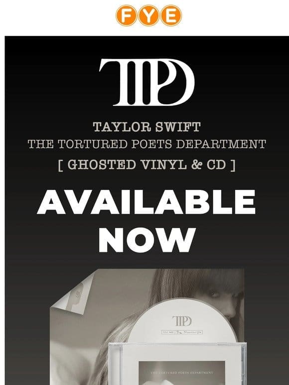 The Tortured Poets Department: Available NOW!