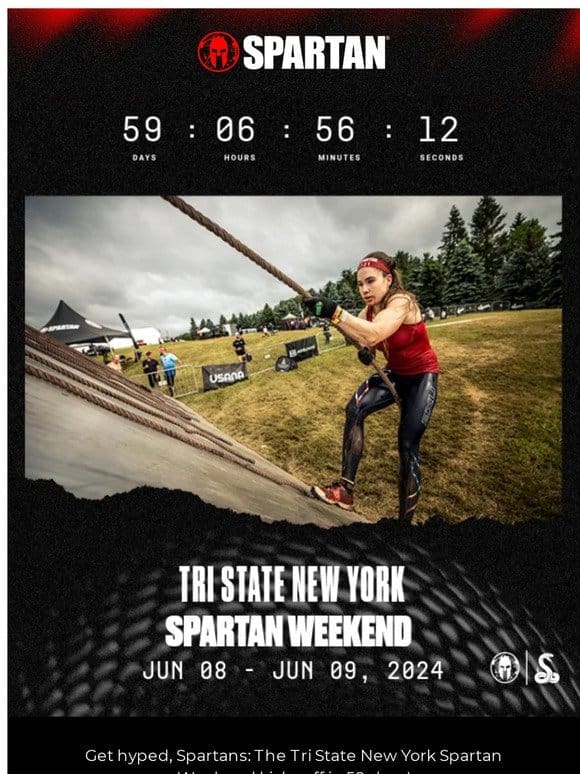 The Tri State New York Spartan is waiting!