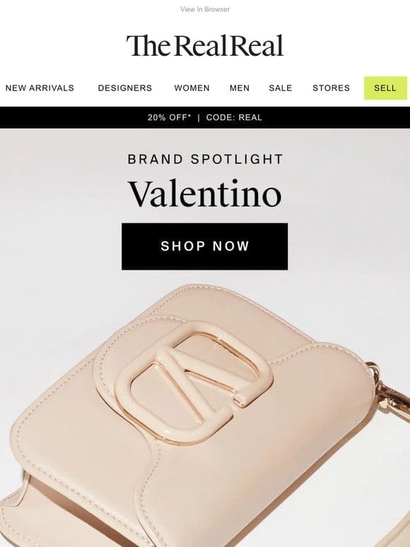 The Valentino Sale