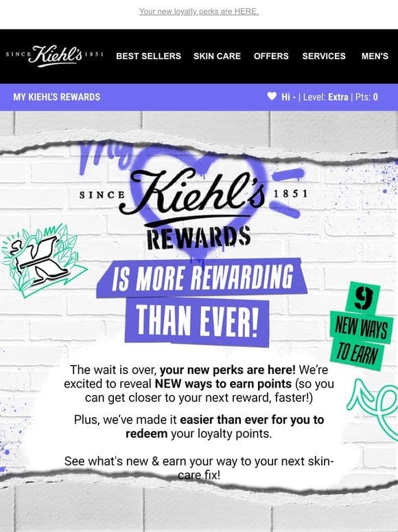 The Wait Is Over My Kiehl’s Rewards is More Rewarding Than EVER!