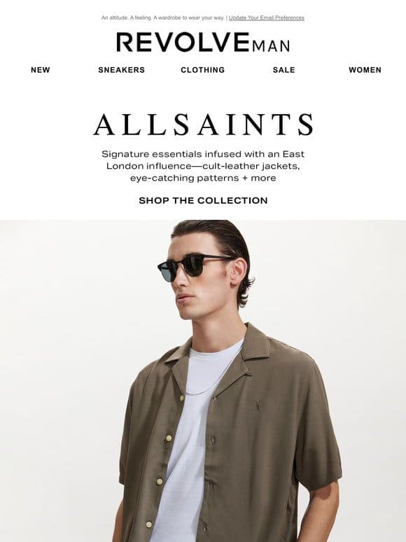 The latest from ALLSAINTS ⇨