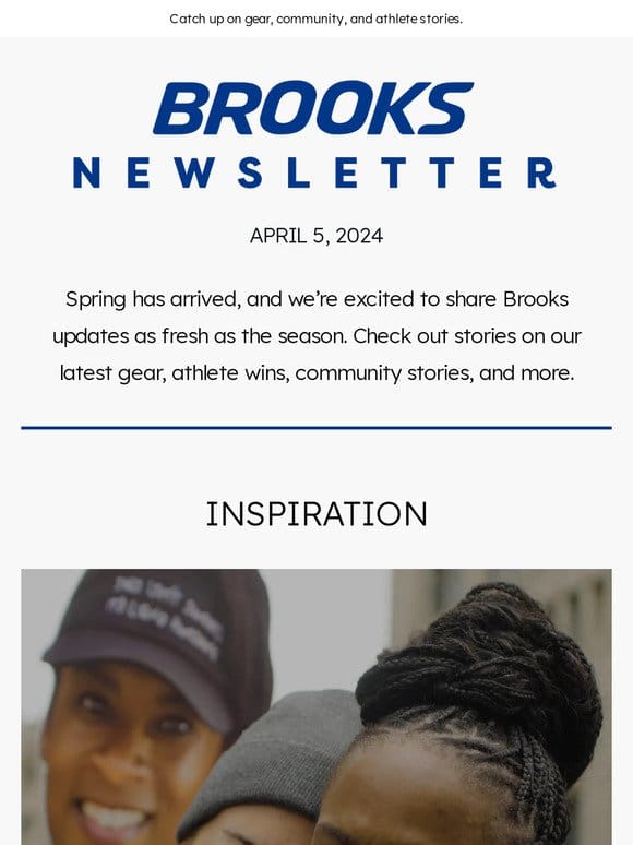 The latest news from Brooks