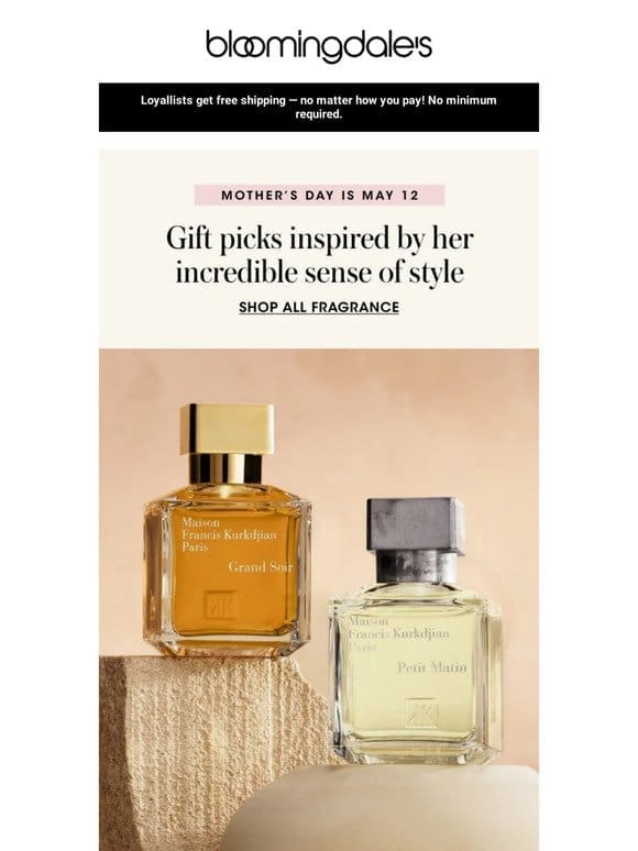 These fragrance gifts will wow Mom