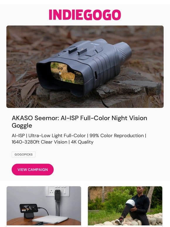 This 4k full-color night vision goggle will step up your superpowers!