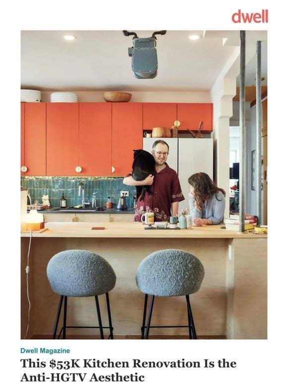 This $53K Kitchen Renovation Is the Anti-HGTV Aesthetic