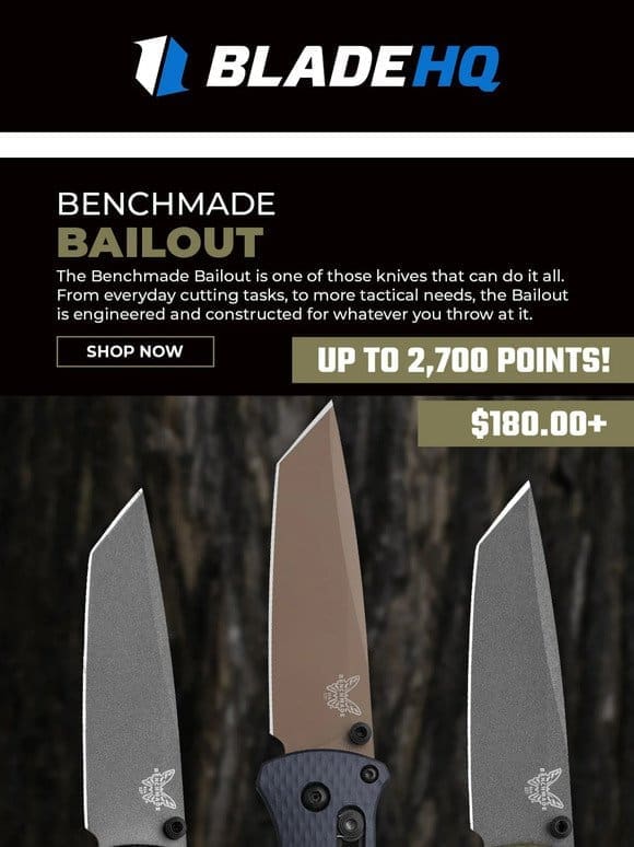 This Benchmade is made for tactical AND everyday use!