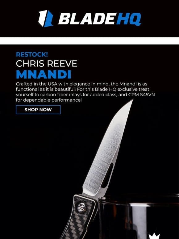 This Chris Reeve exclusive is back in stock!