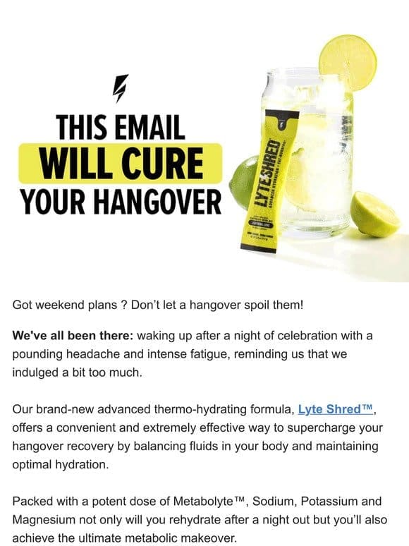 This Email Will Cure Your Hangover