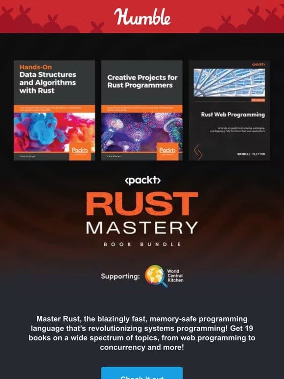 This book bundle will get you up to speed on Rust’s cutting edge capabilities ⚙️