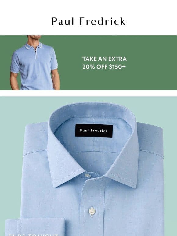 This deal on essential shirts is over soon.