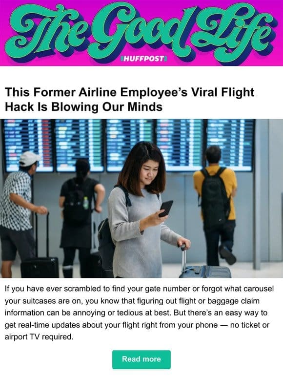 This former airline employee’s viral flight hack is blowing our minds