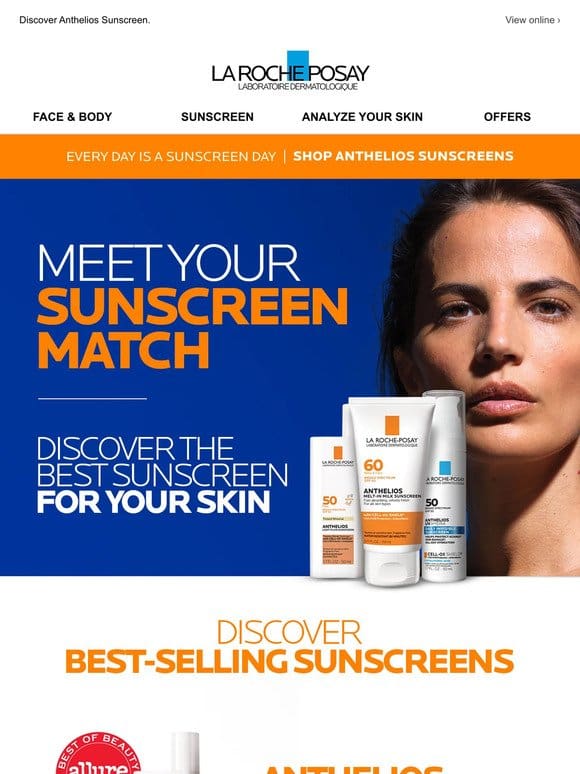 This sunscreen was made for you!