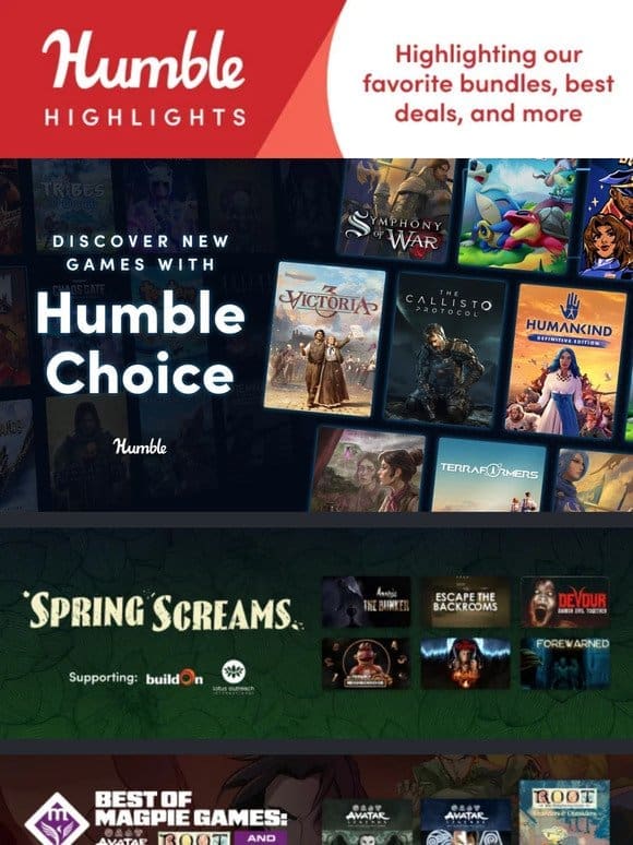 This week at Humble: triple-i showcase sale and more!