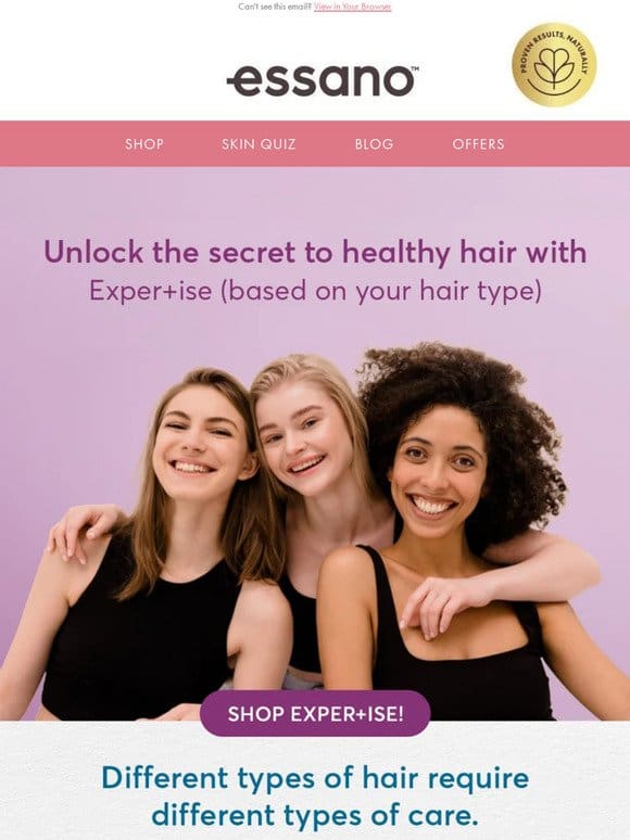 Tired of Bad Hair Days? Exper+ise has the Solution.  ‍♀️