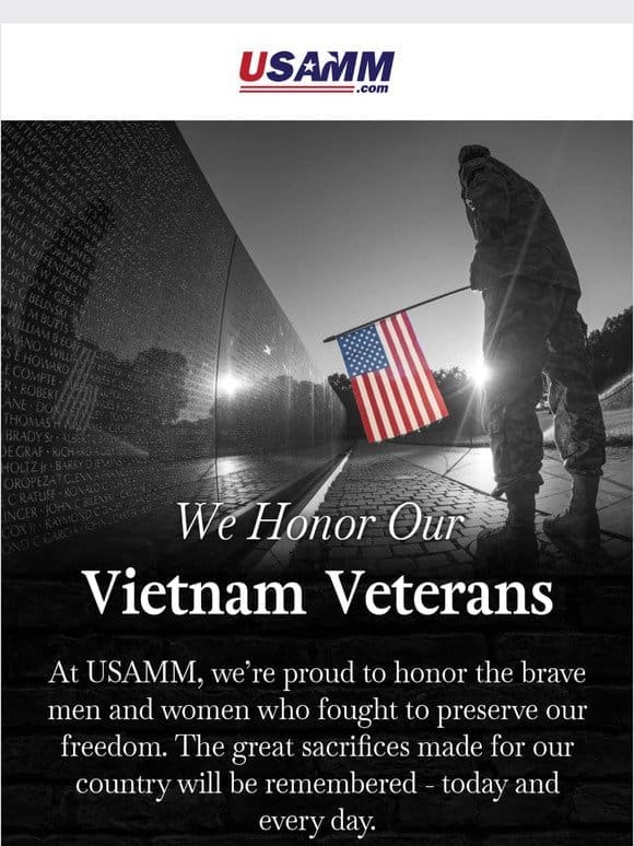 Today is National Vietnam War Veterans Day