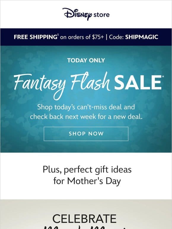 Today’s Fantasy Flash Sale is live