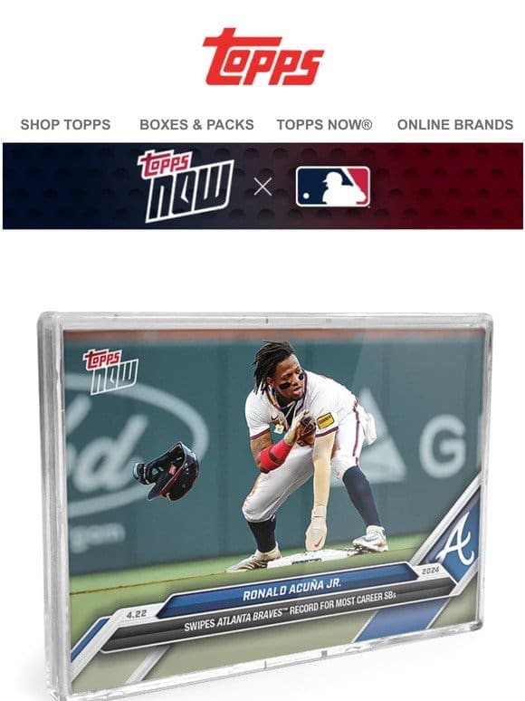 Today’s MLB Topps NOW® cards are here!