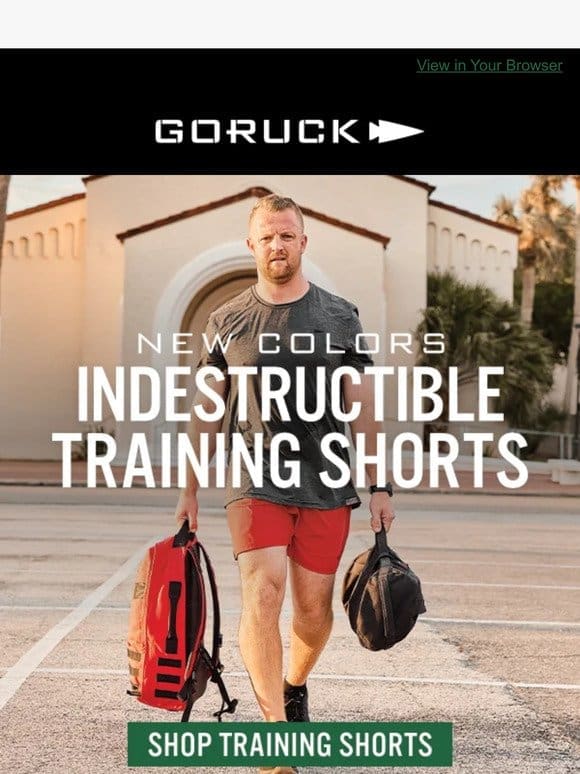 Training Shorts Built to Perform & Move With You