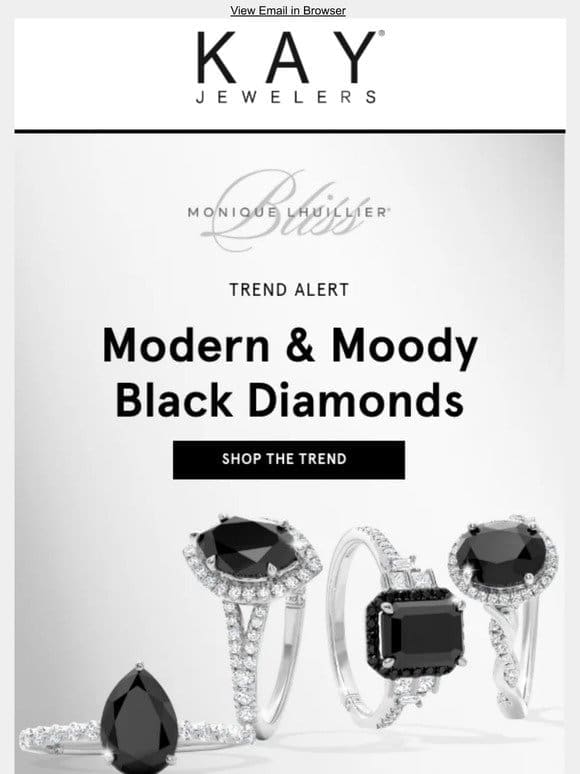 Trend Alert: Black Diamonds