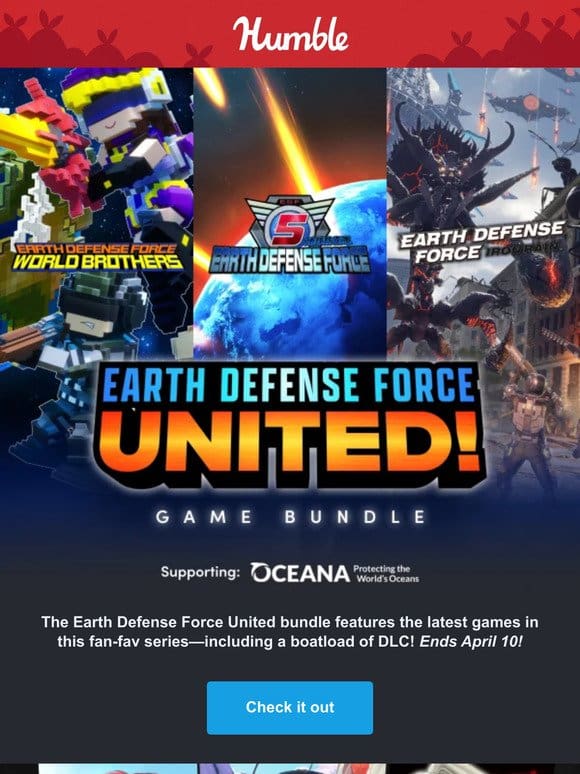 Two hot bundles ending soon! Earth Defense Force 5， Samurai Maidens & more!