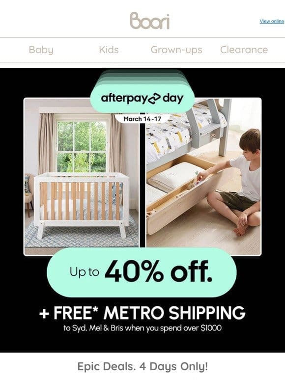 Unbeatable Afterpay Day Deals!