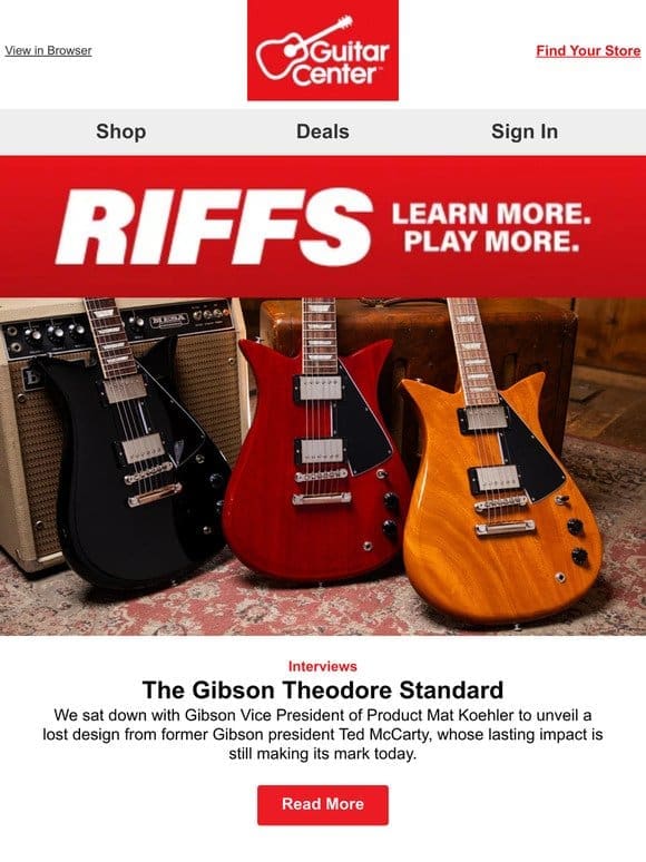Uncover a long-lost Gibson design