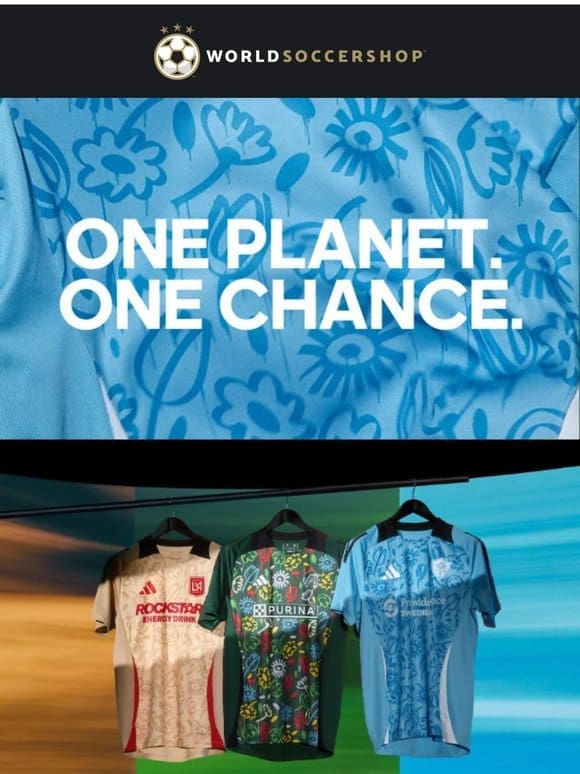 Unique Jerseys to Save the World – adidas MLS One Planet Collection