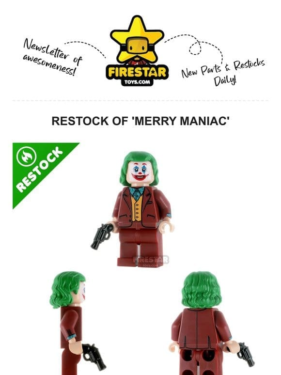 Unleash Terror and Style with the Return of the ‘Merry Maniac’