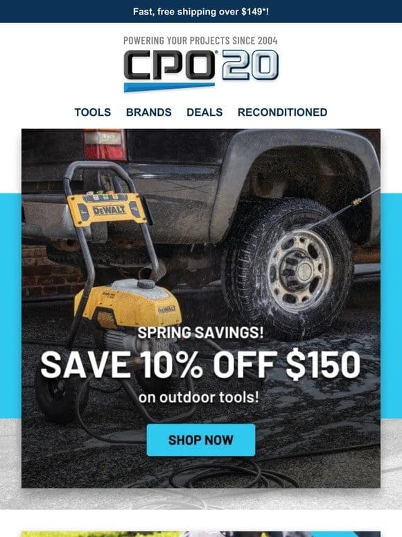 Unlock Savings: Get 10% Off Outdoor Tools!