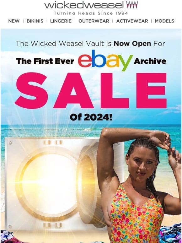 Unlock the Vault: First 2024 eBay Archive SALE