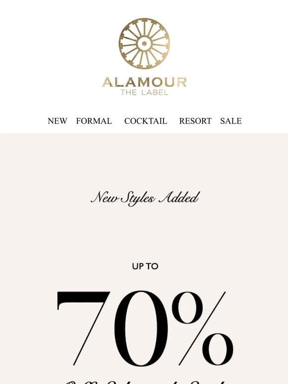 Up To 70% OFF   Don’t Miss This
