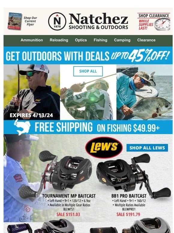 Up to 45% Off to Get You Outdoors with Deals!
