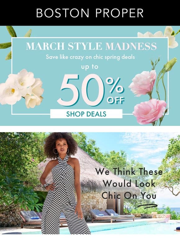Up to 50% Off Spring Styles! Shop DEALS.