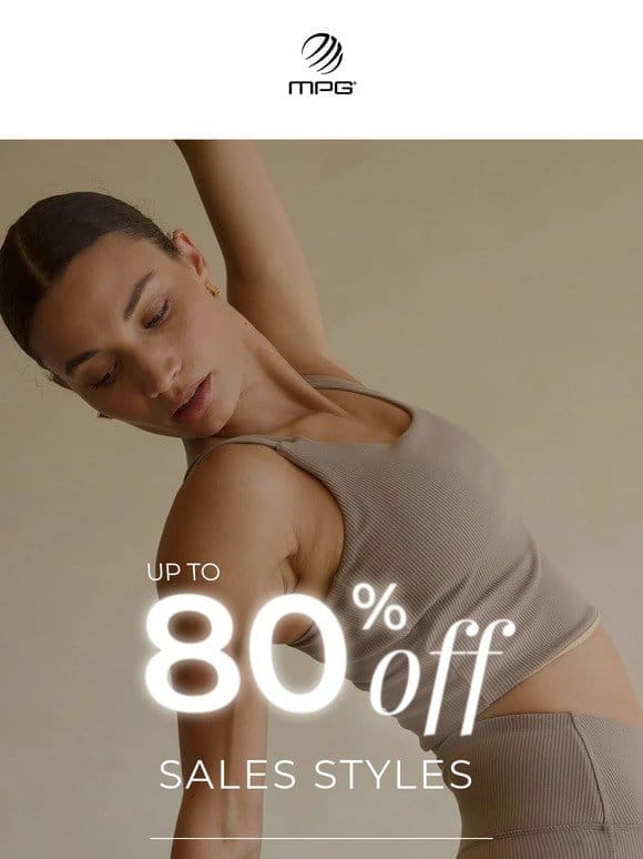 Up to 80% off