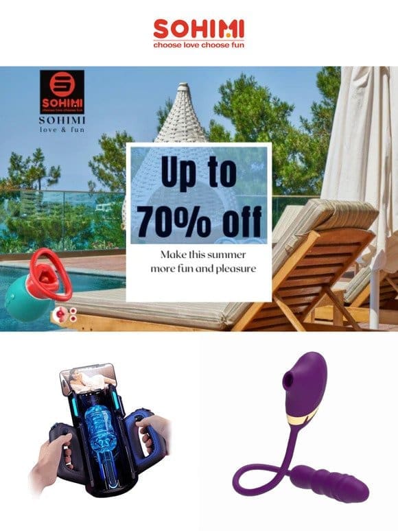 Up to 90% Off， make this summer more fun!
