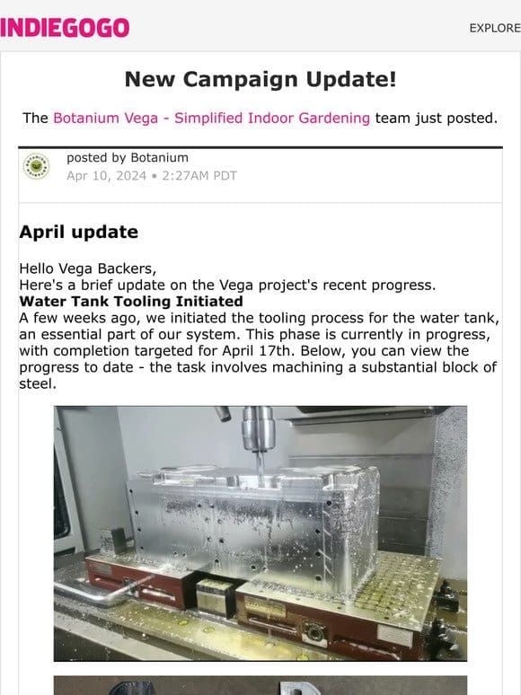 Update #31 from Botanium Vega – Simplified Indoor Gardening