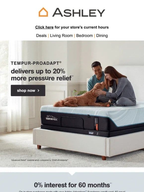 Upgrade your Rest with TEMPUR-PROADAPT