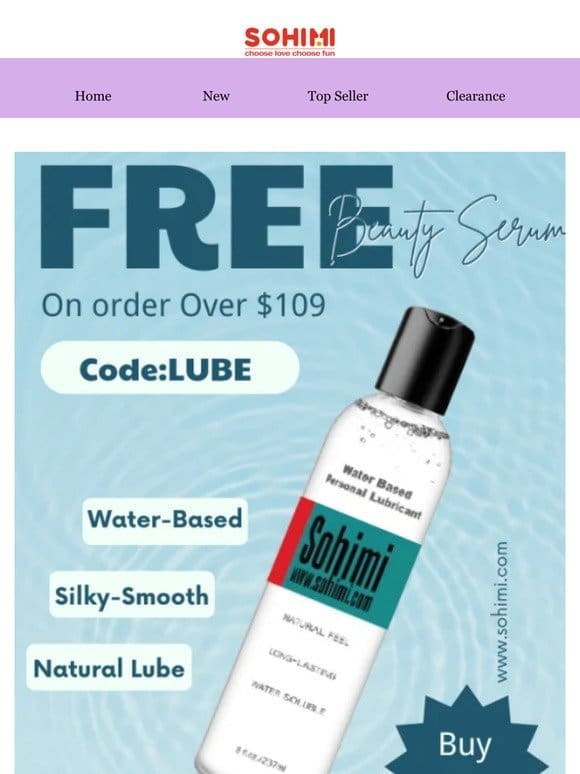 VIP Exclusive—Sohimi Free Lubricant—You want one?