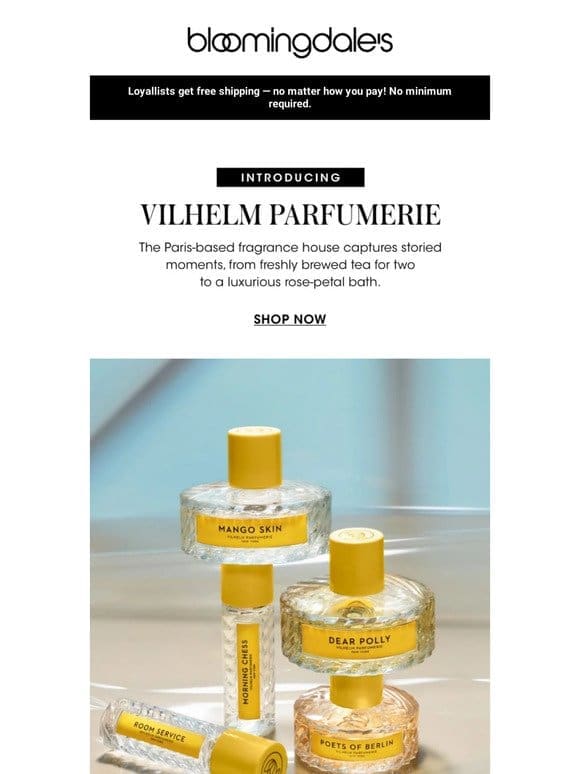 Vilhelm Parfumerie has arrived!