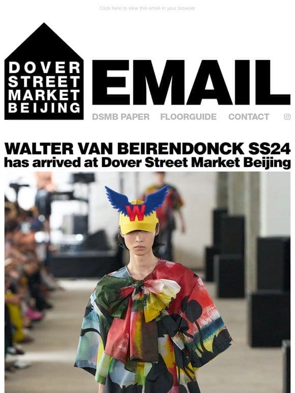 Walter Van Beirendonck SS24 has arrived at Dover Street Market Beijing