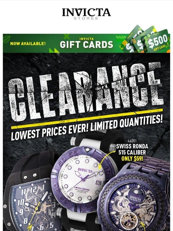 Watches On CLEARANCE EVERYTHING MUST GO❗️