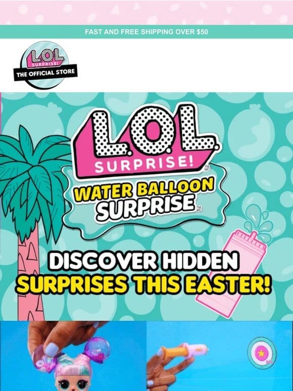 Water Balloon Surprise Tots: Perfect for Easter!