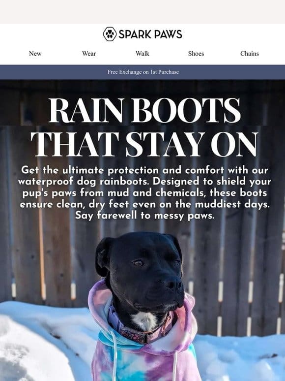Water Resistant Boots that Stay On!