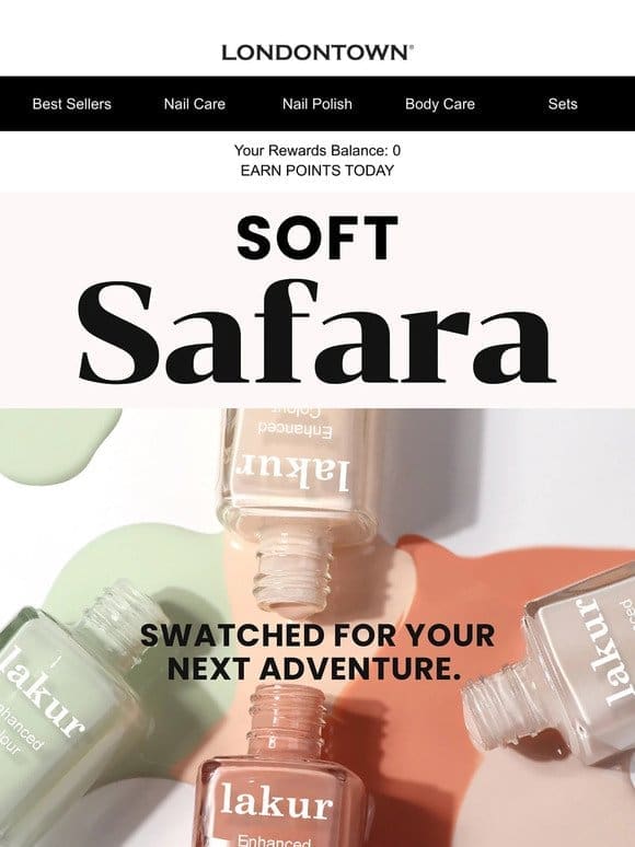 We swatched Soft Safara for you!