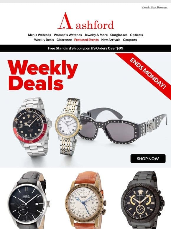 Weekly Deals: Luxury Within (Easy) Reach!