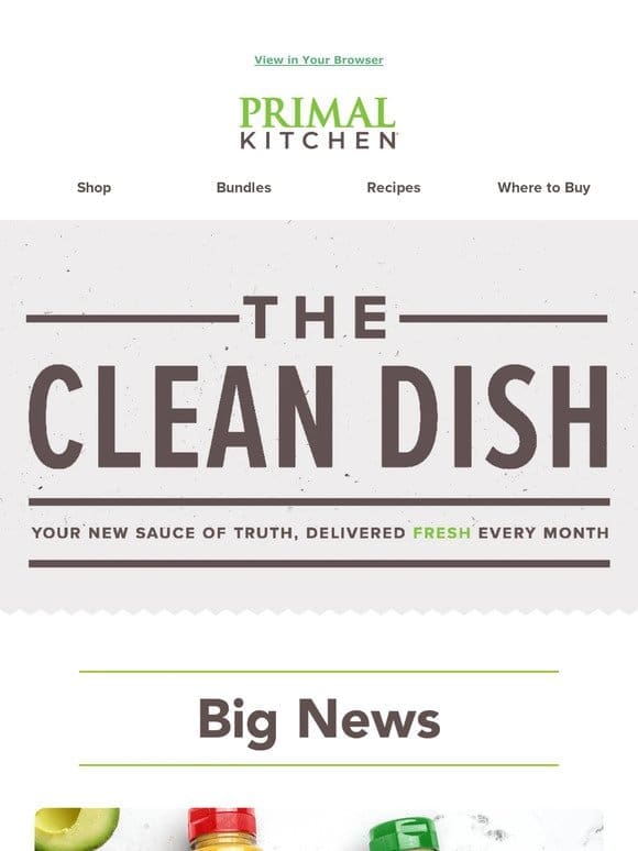 Welcome to The Clean Dish