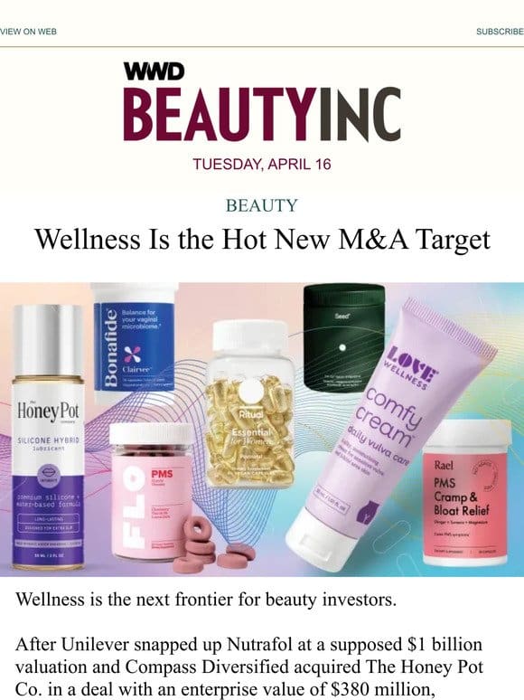 Wellness Is the Hot New M&A Target