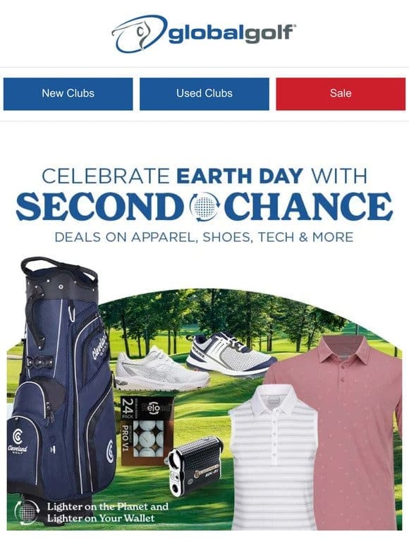 We’re Celebrating Earth Day with Savings on Second Chance